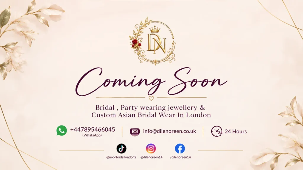 coming soon image showing logo and Party Jewellery & Bridal London